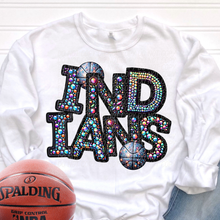 Load image into Gallery viewer, Rhinestone Basketball Mascots DROPDOWN TRANSFER CSD