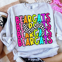 Load image into Gallery viewer, 80’s Stacked Checker Mascots DROPDOWN TRANSFER CSD FEB 26