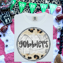 Load image into Gallery viewer, Leopard Volleyball Background Mascot Dropdown TRANSFER CAP FEB