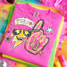 Load image into Gallery viewer, Neon Hand Drawn Star Eyes Mascots TRANSFER CYBER APR 26