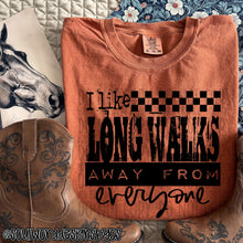Load image into Gallery viewer, I Like Long Walks Color DROPDOWN TRANSFER SWD FEB 26