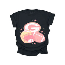 Load image into Gallery viewer, Pink + Purple Toned Football Team DROPDOWN TRANSFER MWG JUNE 25