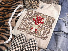 Load image into Gallery viewer, Camo Faux Embroidery Football Mascots Dropdown TRANSFER TGG SEPT 25