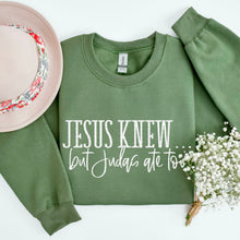 Load image into Gallery viewer, Jesus Knew But Judas Ate Too DROPDOWN TRANSFER
