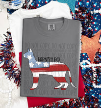 Load image into Gallery viewer, Patriotic Dog Designs Black Text SWD MAY DROPDOWN TRANSFER