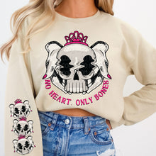 Load image into Gallery viewer, No Heart Only Bones SLEEVE OPTION TRANSFER DWS