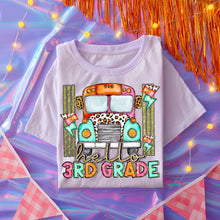 Load image into Gallery viewer, Leopard Gold Glitter Hello Grades & Occupations DROPDOWN TRANSFER CST JUNE 25