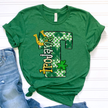 Load image into Gallery viewer, St Patrick’s Day Checkered Mascots DROPDOWN TRANSFER CSD JAN 26
