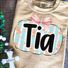 Load image into Gallery viewer, Coquette Bunny Names Dropdown TRANSFER ECHT FEB