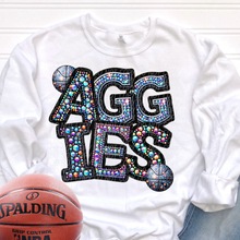 Load image into Gallery viewer, Rhinestone Basketball Mascots DROPDOWN TRANSFER CSD
