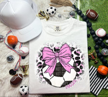 Load image into Gallery viewer, Leopard Coquette Sports Color Dropdown TRANSFER CAP