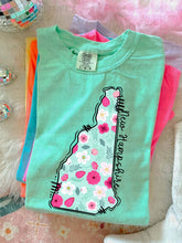 Load image into Gallery viewer, Pink Floral States (all 50 states available) TRANSFER CARTER MAR 26