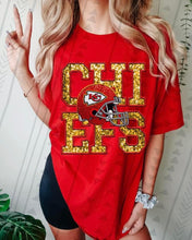 Load image into Gallery viewer, Football Team Helmet Faux Embroidery DROPDOWN TRANSFER TGG
