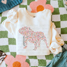 Load image into Gallery viewer, Floral Dog Mom DROPDOWN TRANSFER SWD FEB