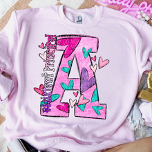 Load image into Gallery viewer, Valentines Careers Polka Letters DROPDOWN TRANSFER CSD JAN 26