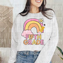 Load image into Gallery viewer, Grades Pastel Rainbow Dropdown TRANSFER SBB