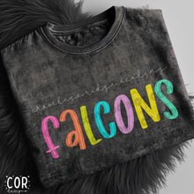 Load image into Gallery viewer, Neon Bright Line Falcons DROPDOWN TRANSFER COR