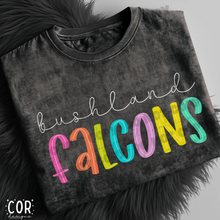 Load image into Gallery viewer, Neon Bright Line Falcons DROPDOWN TRANSFER COR