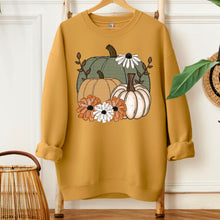 Load image into Gallery viewer, Fall Pumpkin Floral TRANSFER SDD SEPT