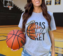 Load image into Gallery viewer, Basketball Leopard Faux Emb Sequin Mascot DROPDOWN TRANSFER CAP