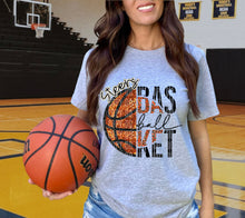 Load image into Gallery viewer, Basketball Leopard Faux Emb Sequin Mascot DROPDOWN TRANSFER CAP