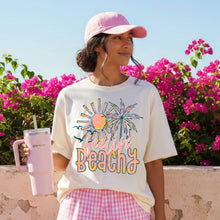 Load image into Gallery viewer, Feelin' Beachy Pink And Orange Sun And Palm TRANSFER SDD APR 26