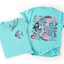 Load image into Gallery viewer, Floral Water Animal DROPDOWN With Pocket TRANSFER IRENE MAR 26
