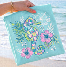 Load image into Gallery viewer, Floral Sea Animal DROPDOWN TRANSFER UAC APR 26