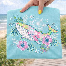 Load image into Gallery viewer, Floral Sea Animal DROPDOWN TRANSFER UAC APR 26