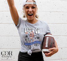 Load image into Gallery viewer, Let’s Go Football Mascots DROPDOWN TRANSFER COR
