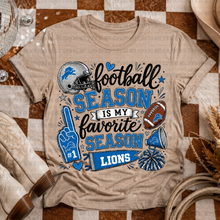 Load image into Gallery viewer, Football Season Is My Favorite Season Team Mascot DROPDOWN TRANSFER REVEL JULY 26