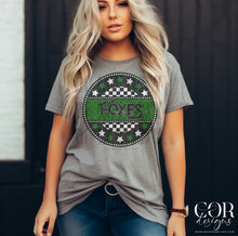 Load image into Gallery viewer, Star Checkered Circle Mascots DROPDOWN TRANSFER COR