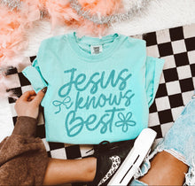 Load image into Gallery viewer, Jesus Knows Best Color Dropdown TRANSFER CTD JUNE 25