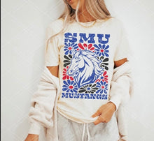 Load image into Gallery viewer, Groovy Floral Mascots DROPDOWN TRANSFER