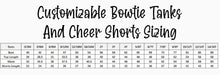 Load image into Gallery viewer, Sassy Custom Bowtie Tanks And Cheer Shorts