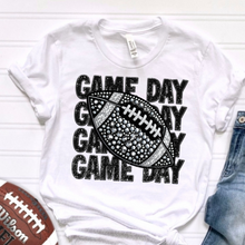 Load image into Gallery viewer, Game Day Stacked Sports Faux Rhinestones DROPDOWN TRANSFER CSD