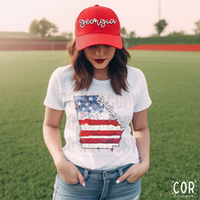 Load image into Gallery viewer, Distressed Flag States (All 50 states available) DTF TRANSFER COR