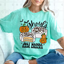 Load image into Gallery viewer, Ghouls Just Wanna Have Snacks TRANSFER HMWK SEPT 25