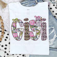 Load image into Gallery viewer, Floral Leopard Motherhood Title Dropdown TRANSFER IRENE FEB 26