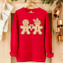 Load image into Gallery viewer, Gingerbread Couple TRANSFER SDD SEPT
