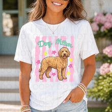 Load image into Gallery viewer, Dog Mom Wavy Pink Stripes Breed DROPDOWN TRANSFER UAC 26