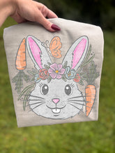 Load image into Gallery viewer, Bunny With Flower Garland & Carrots Color Option DROPDOWN TRANSFER SCG FEB 26