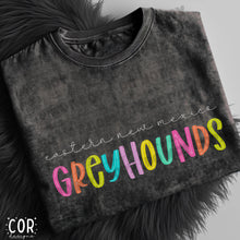 Load image into Gallery viewer, Neon Bright Line Greyhounds DROPDOWN TRANSFER COR