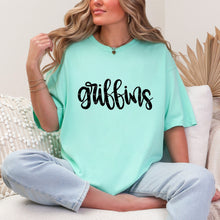 Load image into Gallery viewer, Hand Letter Mascots Single Color Dropdown TRANSFER CRD