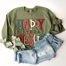 Load image into Gallery viewer, Happy Birthday Jesus Multi Color TRANSFER OCT SDD