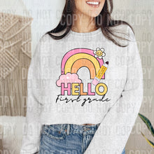 Load image into Gallery viewer, Hello Grades Pastel Rainbow Dropdown TRANSFER SBB