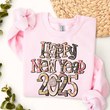 Load image into Gallery viewer, Happy New Year 2025 Pink Stripes Dotted TRANSFER OCT SDD