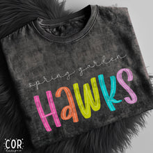 Load image into Gallery viewer, Neon Bright Line Hawks DROPDOWN TRANSFER COR