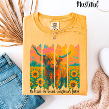 Load image into Gallery viewer, He Leads Me Sunflower Fields TRANSFER SDD APR