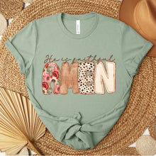 Load image into Gallery viewer, He Is Faithful Amen Jumbo Floral Spotted Letters TRANSFER SDD DEC 25